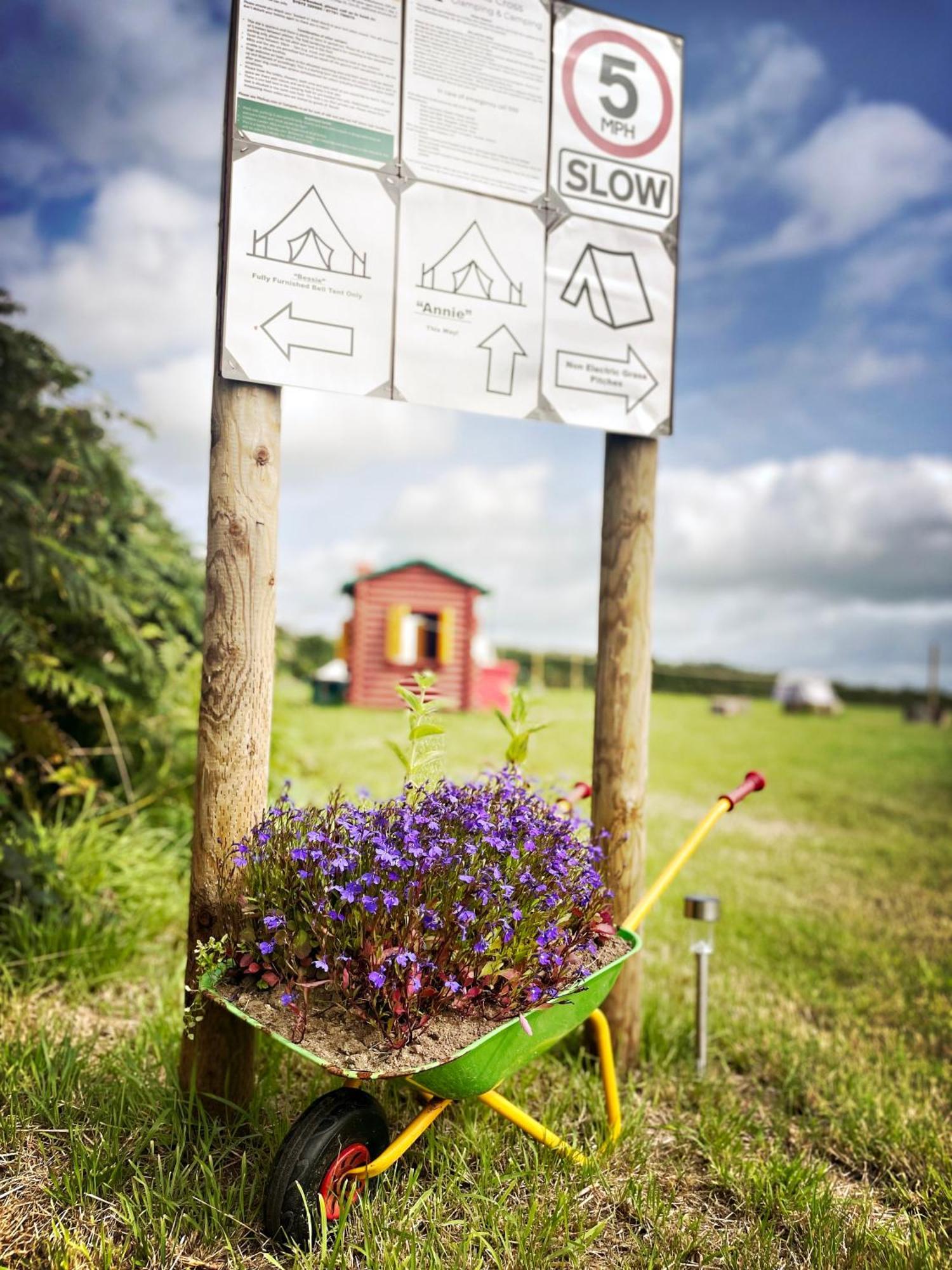 Trevena Cross Glamping & Camping Helston Exterior photo