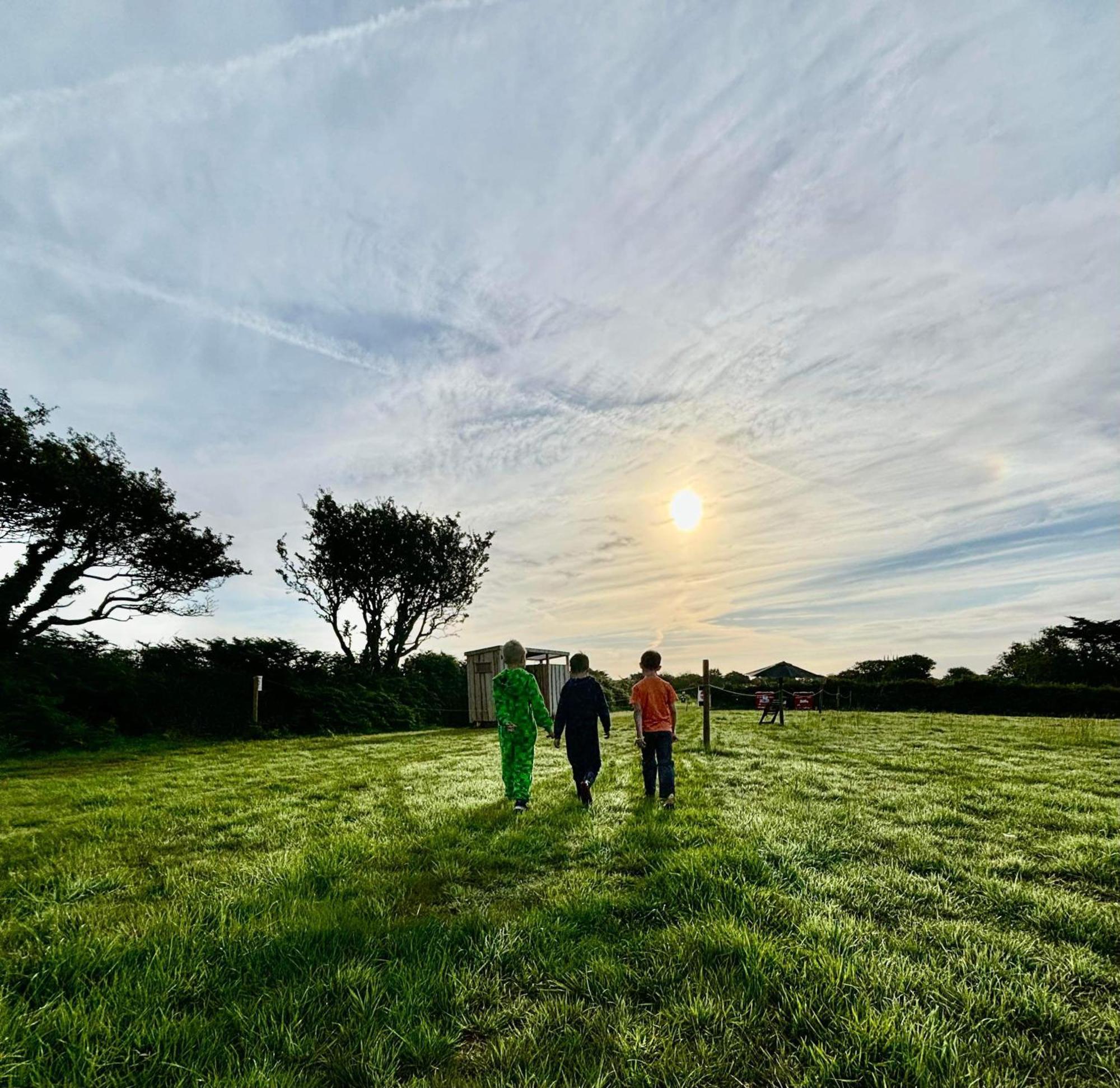 Trevena Cross Glamping & Camping Helston Exterior photo